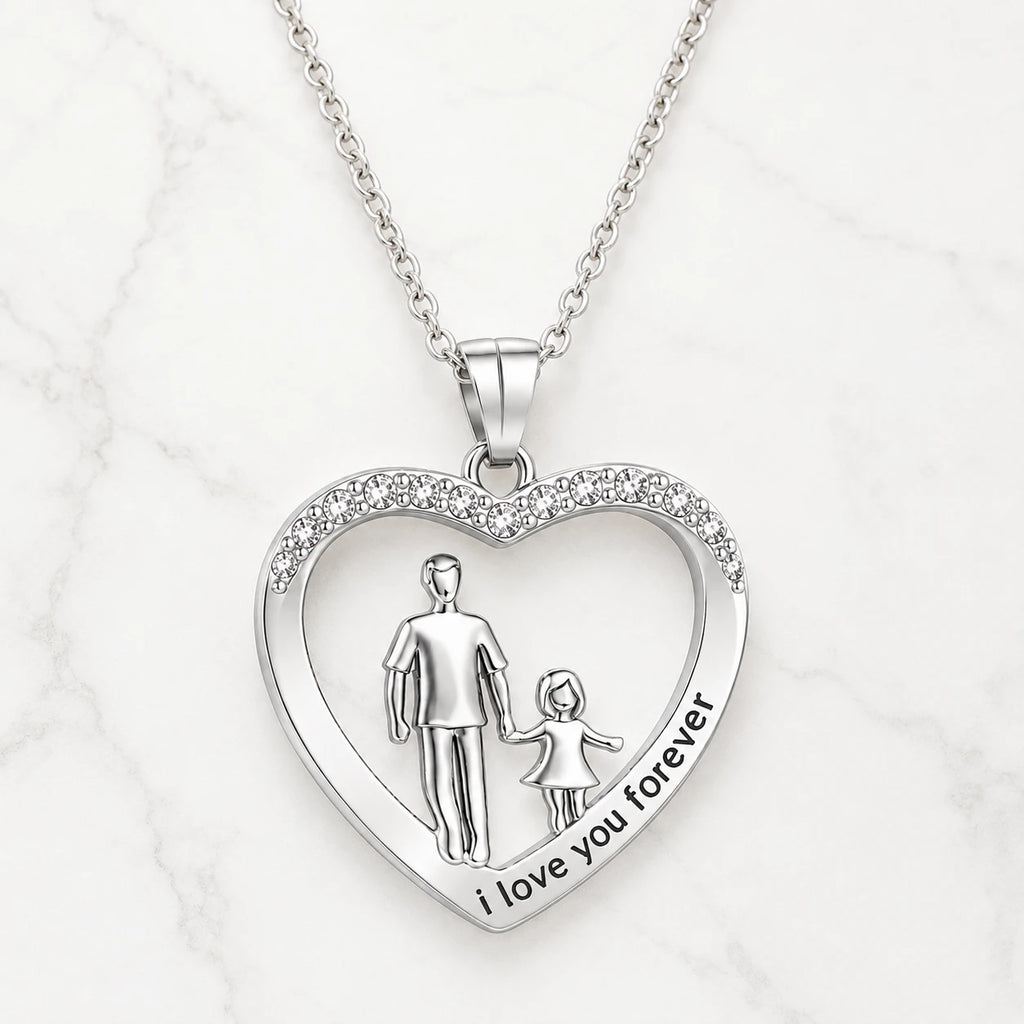 Necklace Eternal Love: Father & Daughter