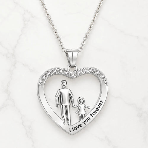 Necklace Eternal Love: Father & Daughter