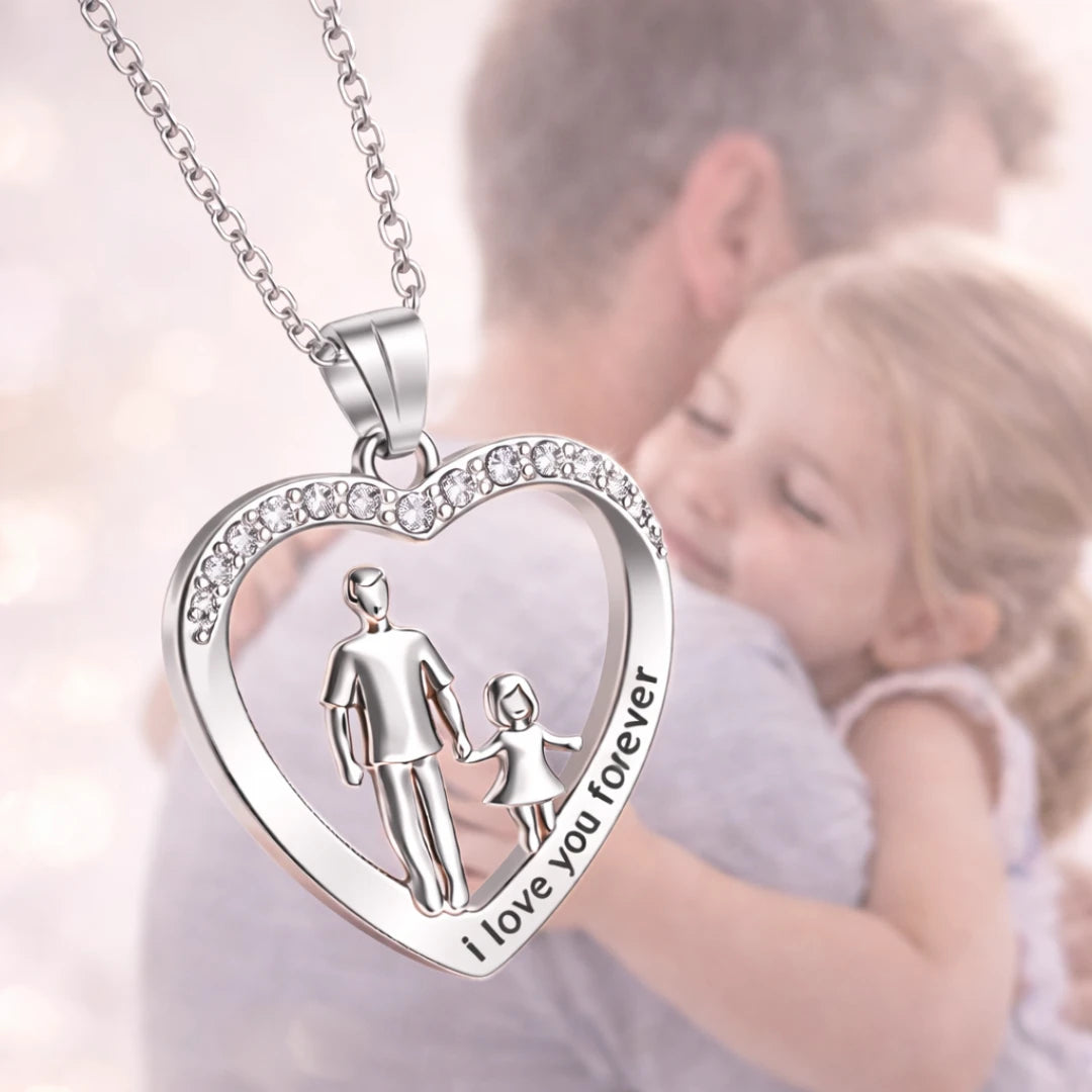 Necklace Eternal Love: Father & Daughter