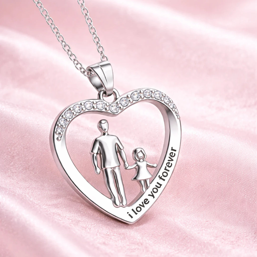 Necklace Eternal Love: Father & Daughter